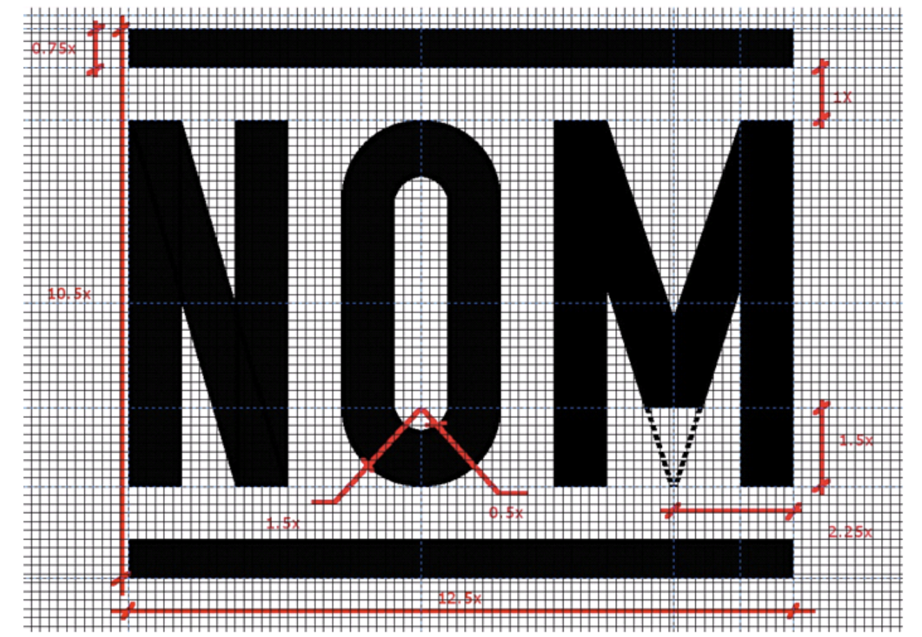 Contraseña oficial NOM, diseño de uso. NOM-106-SCFI-2000.